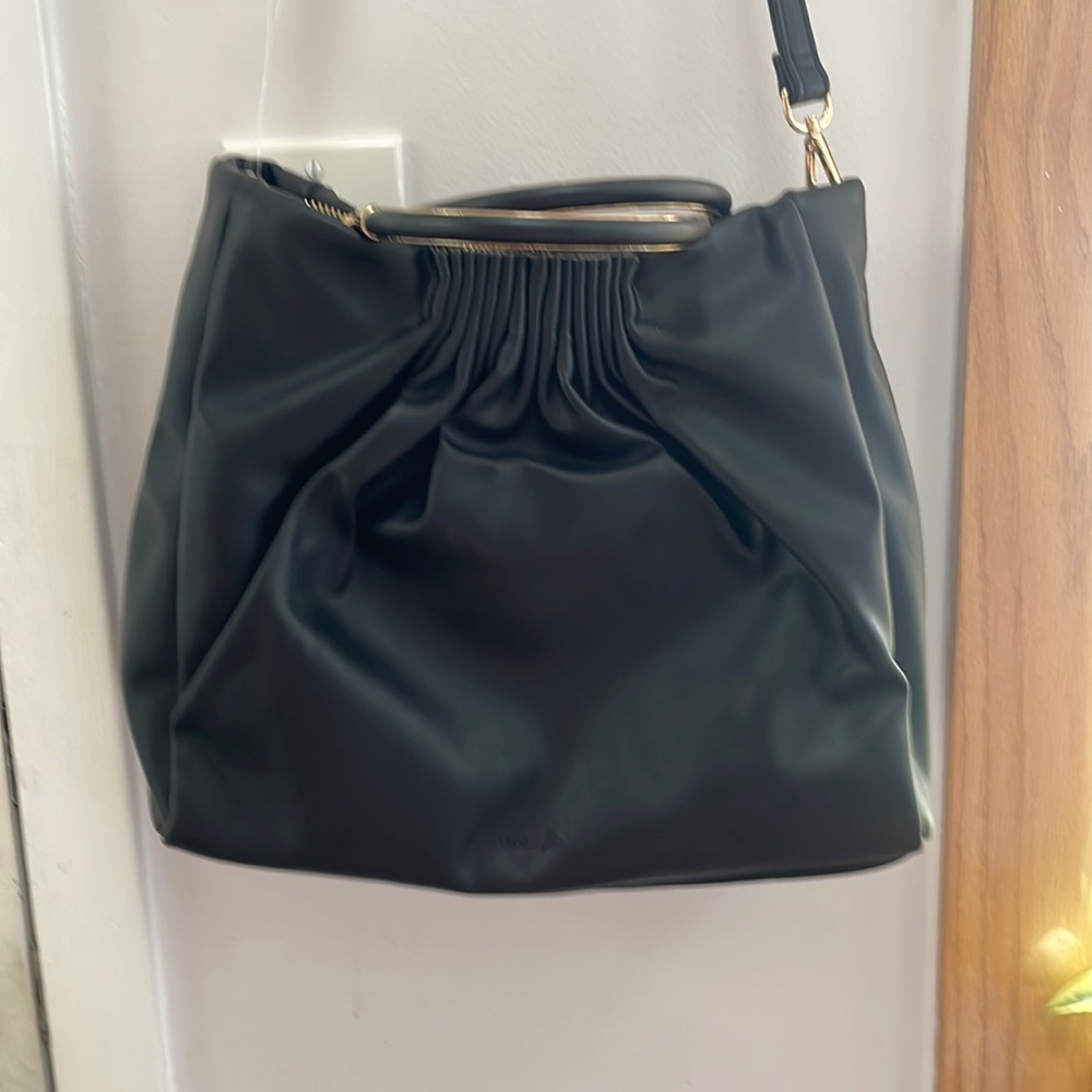 Vegan black purse